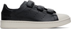 Y-3 Black Stan Smith Hook-And-Loop Sneakers