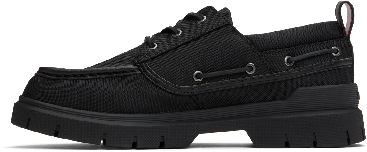 Hugo Black Canvas Boat Derbys