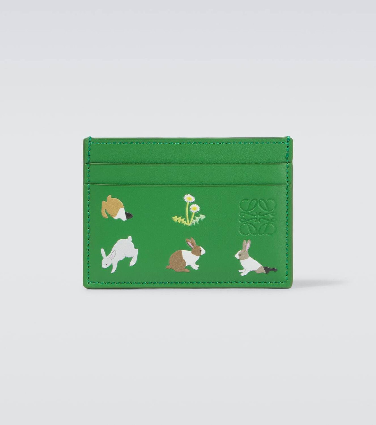 Loewe x Suna Fujita Bunny Anagram leather cardholder Loewe