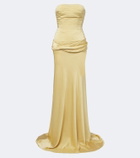 Marmar Halim Satin corset gown