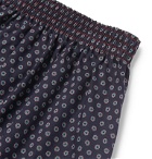 Anonymous Ism - Printed Cotton Boxer Shorts - Blue