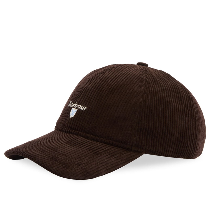 Photo: Barbour Men's Preston Cord Cap in Brown 