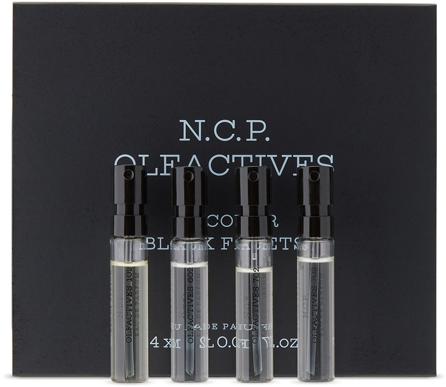 N.C.P. Olfactives Black Facets Discovery Set, 4 x 2 mL