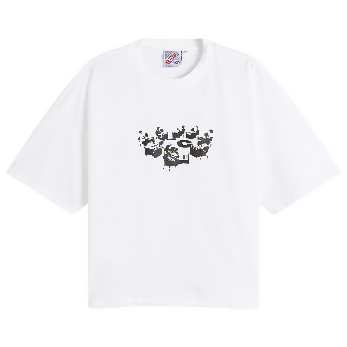 Bene Culture Men's Teamwork T-Shirt in White