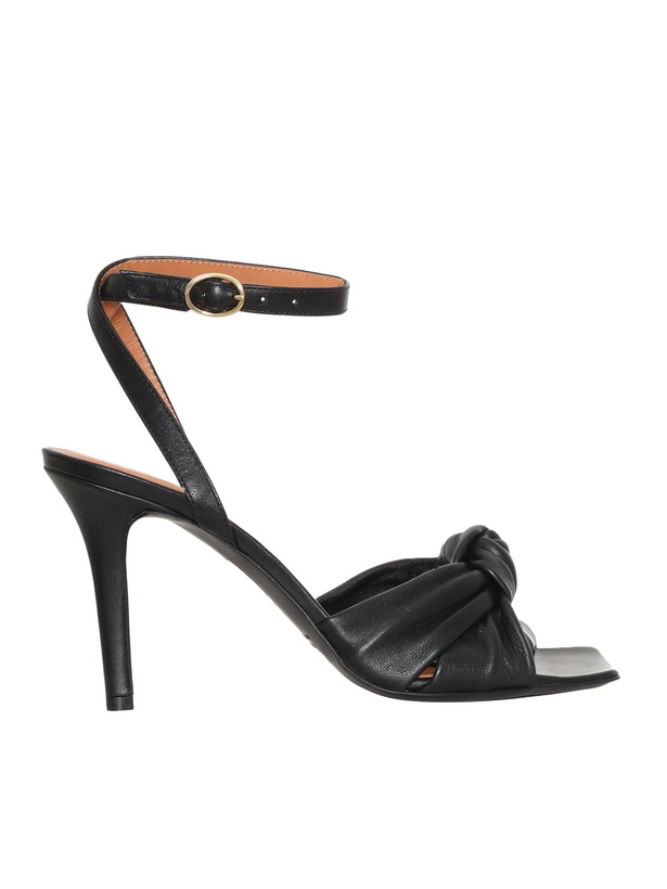 Photo: Via Roma 15 Black Leather Sandals