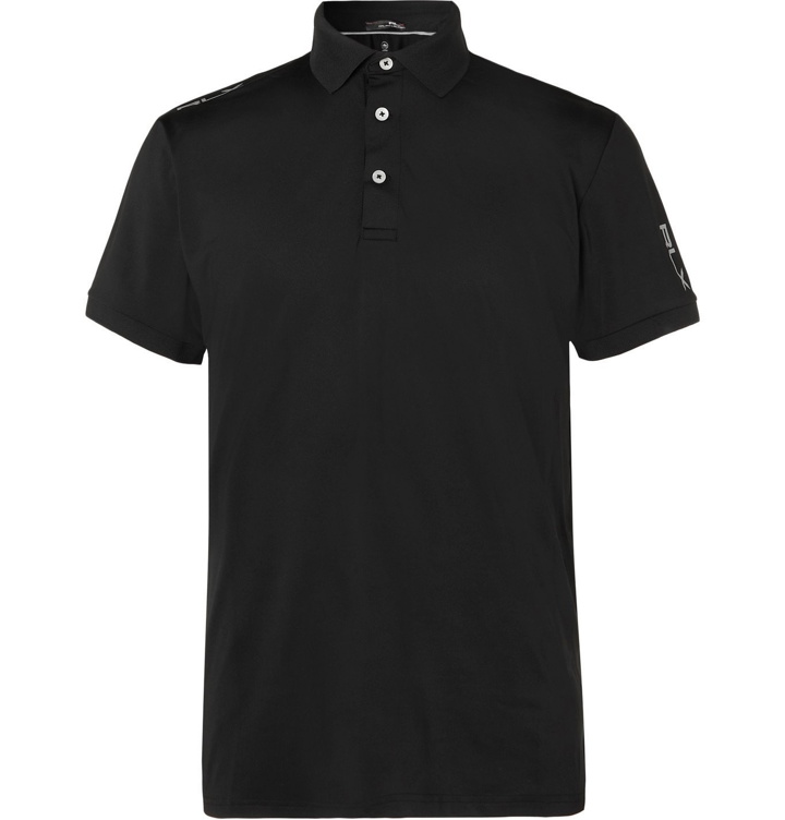 Photo: RLX Ralph Lauren - Airflow Stretch-Jersey Golf Polo Shirt - Black