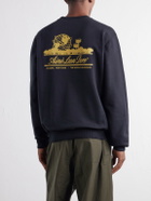 Aimé Leon Dore - Unisphere Logo-Print Cotton-Jersey Sweatshirt - Black