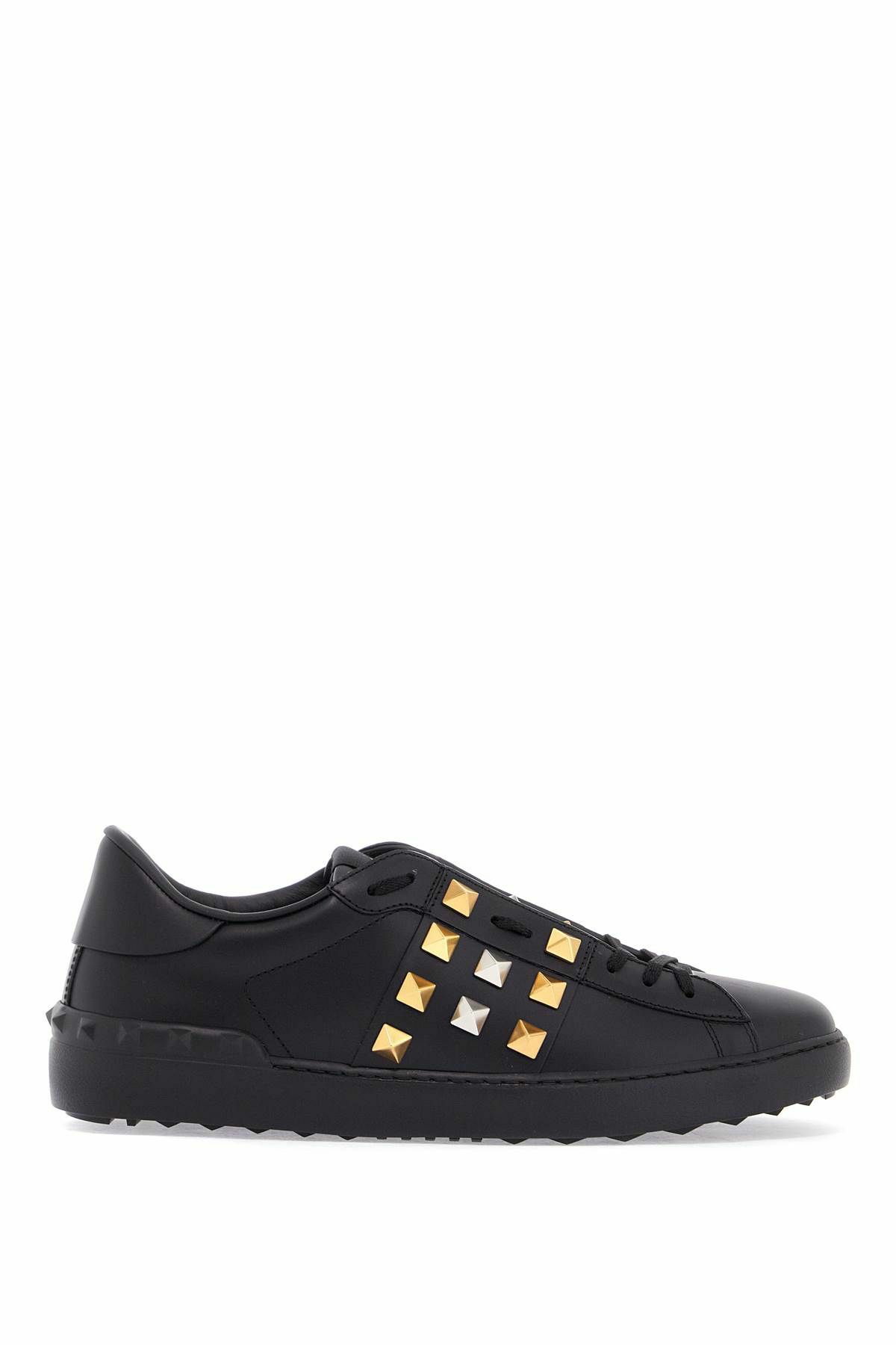 VALENTINO GARAVANI rockstud untitled sneakers Black