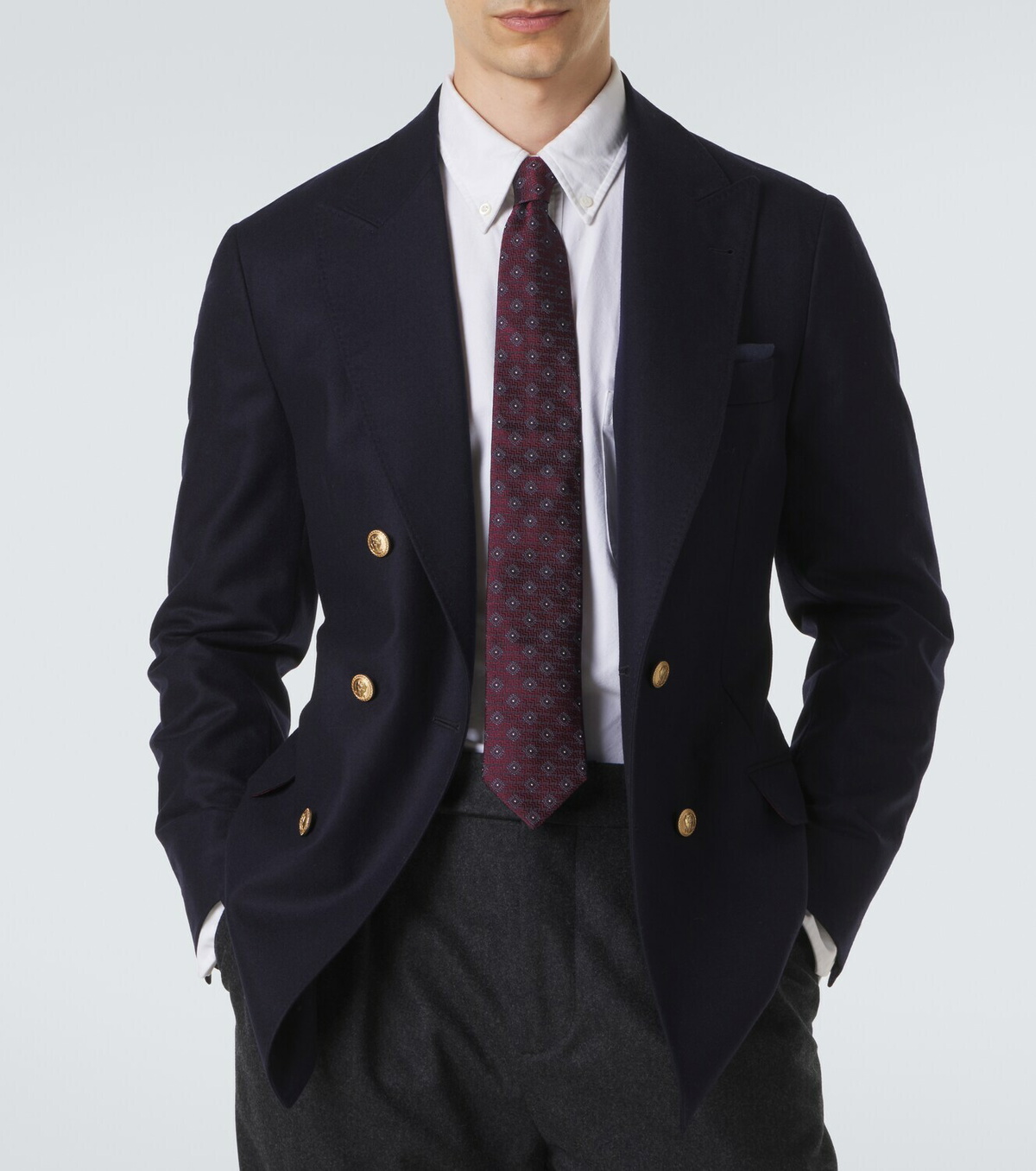 Brunello Cucinelli Silk jacquard tie