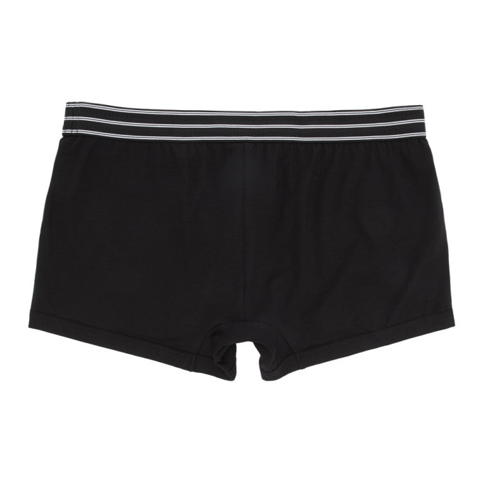 Dolce and Gabbana Black Regular Boxers Dolce & Gabbana