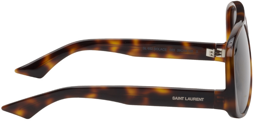 Saint Laurent Tortoiseshell SL 652 Solace Sunglasses Saint Laurent