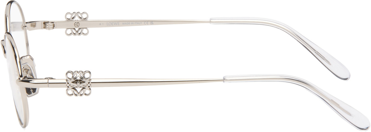 LOEWE Silver Anagram Optical Glasses