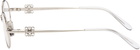 LOEWE Silver Anagram Optical Glasses
