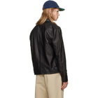 Polo Ralph Lauren Black 'The Bayville' Leather Jacket