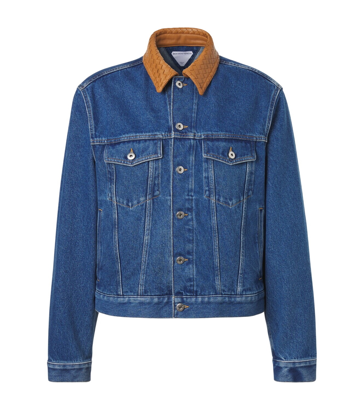 Bottega Veneta - Reversible Cotton-Drill Blouson Jacket - Blue