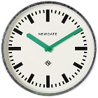 Newgate Clocks Luggage Wall Clock in Green
