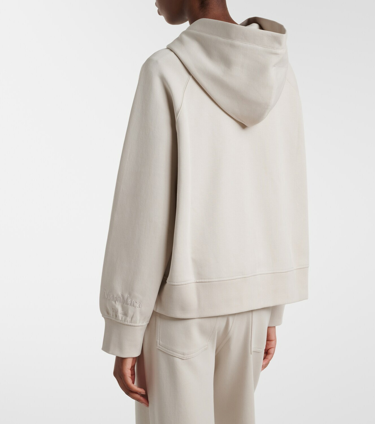 'S Max Mara Alma cotton-blend hoodie