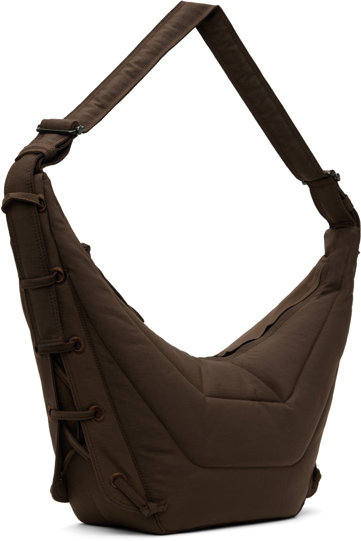 LEMAIRE　Medium Soft Game Bag DarkBrown LEMAIRE Brown Medium Soft Game Bag Lemaire