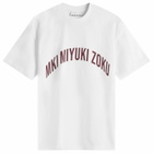 MKI Women's Arch T-Shirt Presented by END. in White/Burgundy