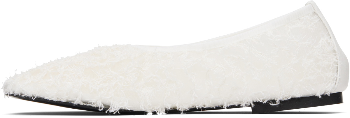 Proenza Schouler White Glove Lace Ballerina Flats