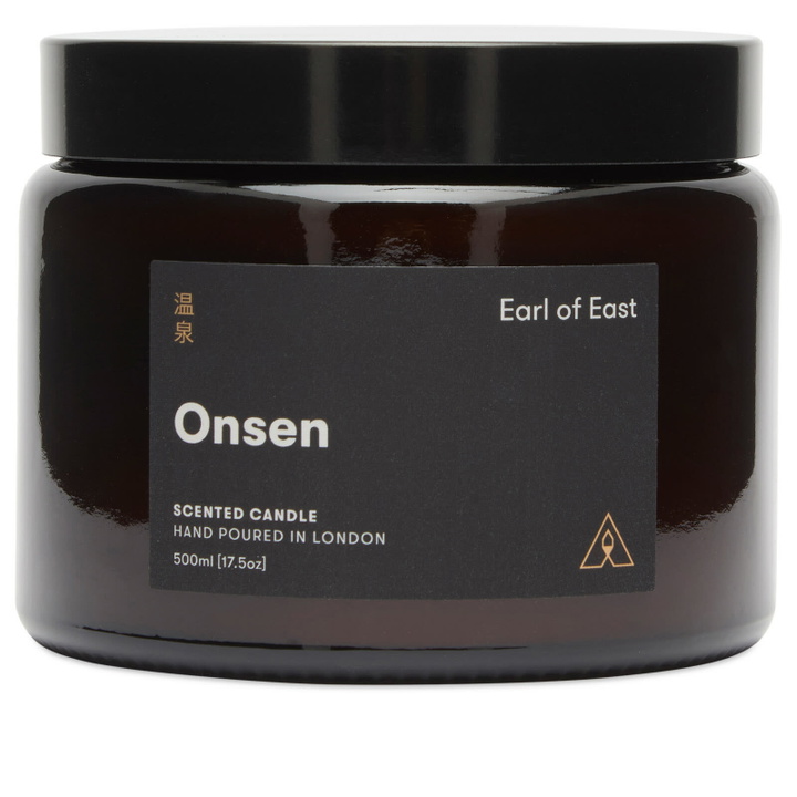 Photo: Earl of East Onsen Soy Wax Candle 