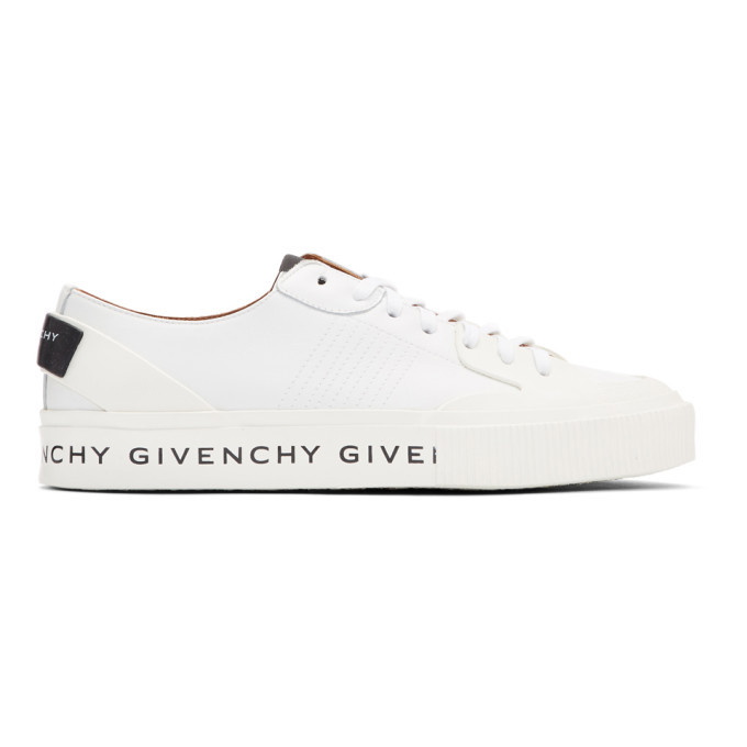 Photo: Givenchy White Basse Tennis Light Sneakers