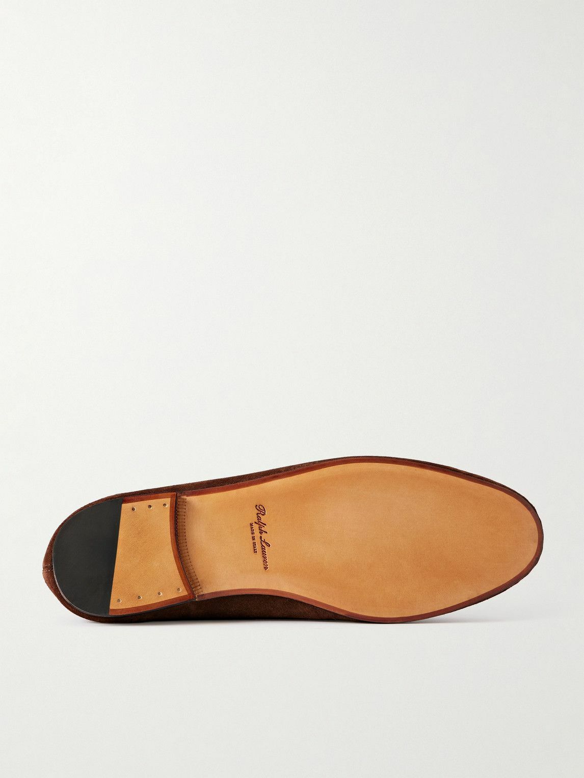 Ralph Lauren Purple label - Suede Penny Loafers - Brown