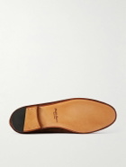 Ralph Lauren Purple label - Suede Penny Loafers - Brown