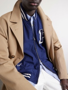 Polo Ralph Lauren - Logo-Appliquéd Cotton Bomber Jacket - Blue