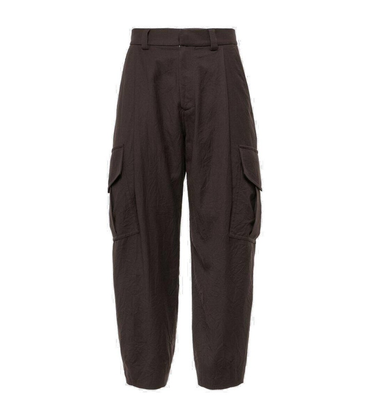 Photo: Giorgio Armani Wide-leg cargo pants