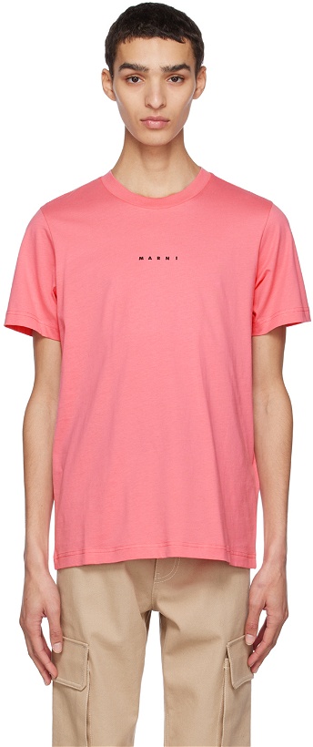 Photo: Marni Pink Printed T-Shirt