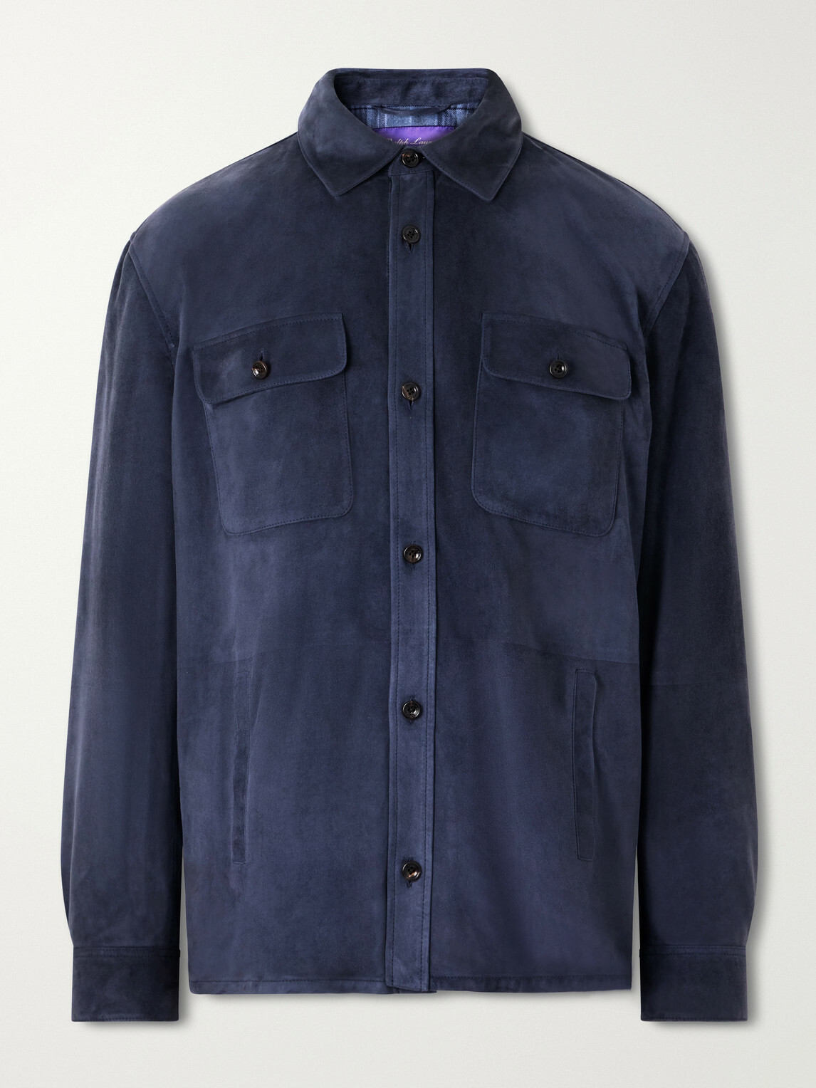 Ralph Lauren Purple label - Calloway Suede Jacket - Blue