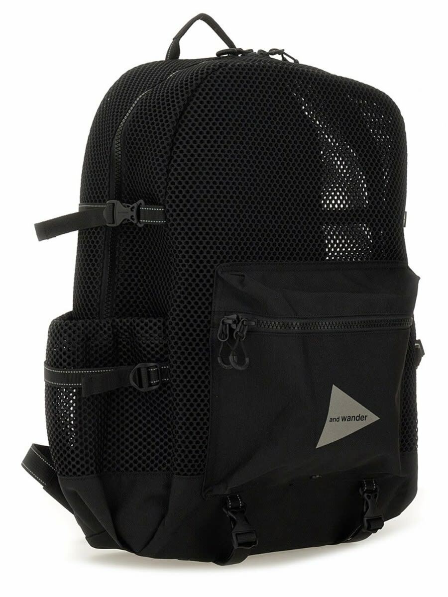 And Wander Backpack In Mesh and Wander