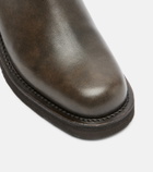 Brunello Cucinelli Monili leather knee-high boots