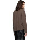Loulou de Saison Brown ANTON LDS Cashmere Sweater