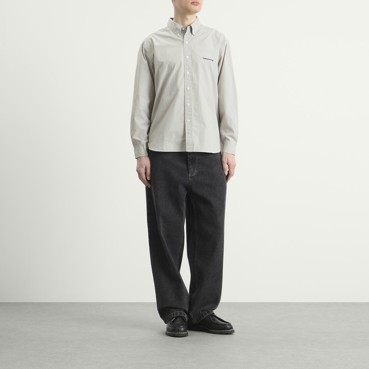thisisneverthat Men's DSN Striped Shirt in Beige
