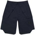 A-COLD-WALL* Men's Overlay Cargo Shorts in Navy