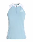 Ea7 Womens Top Light in Blue