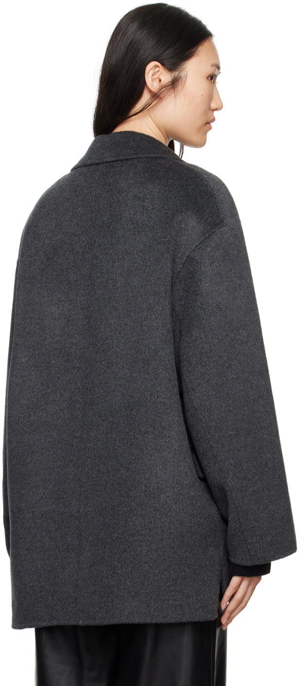 Loulou Studio Gray Gary Coat