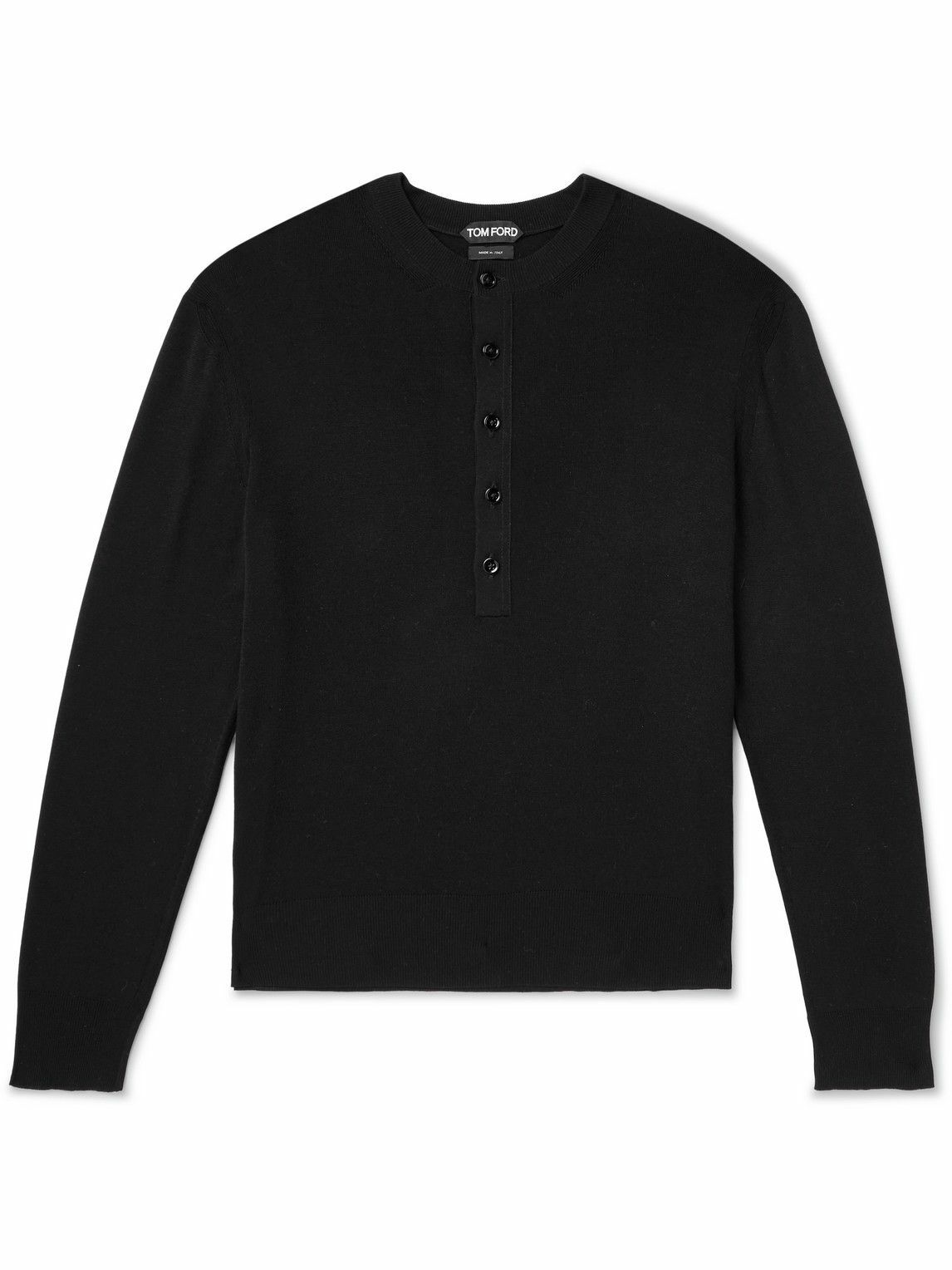 Tom Ford Purple Silk Sweatshirt