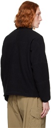 and wander Black Embroidered Sweatshirt