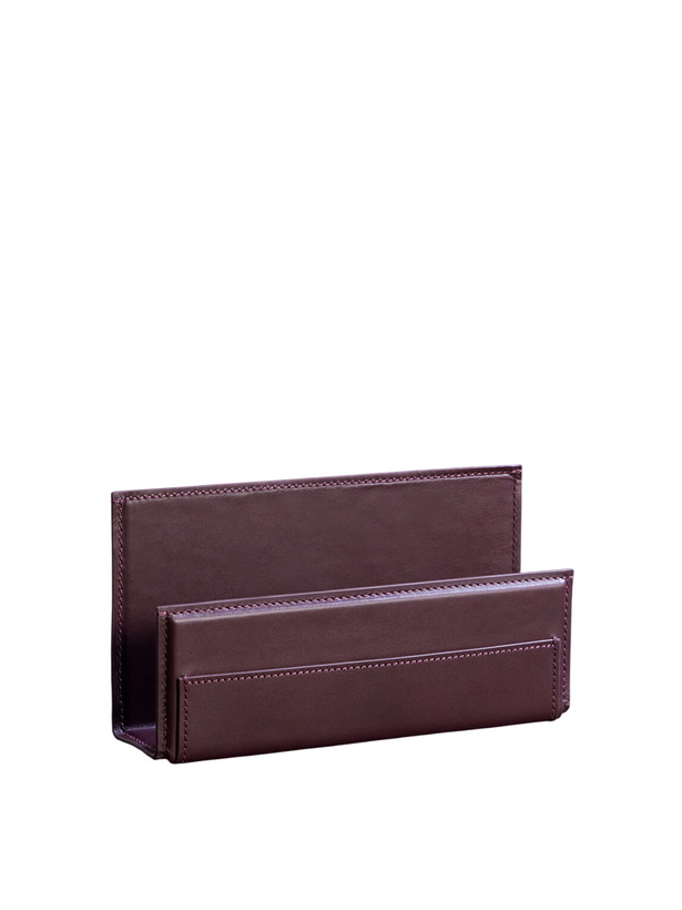 Photo: Ralph Lauren Home - Brennan Leather Letter Rack Organiser