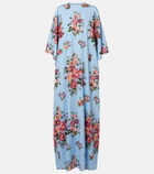 Dolce&Gabbana Floral silk-blend kaftan
