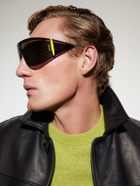 LOEWE - Speed Shield Aviator-Style Metal Sunglasses - Black