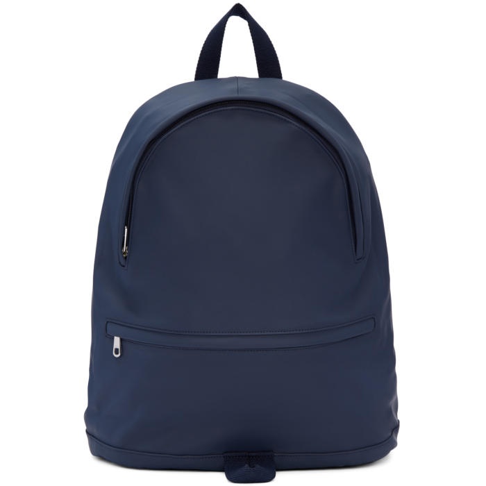 Photo: A.P.C. Navy Alexandre Backpack