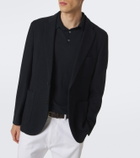 Slowear Single-breasted wool-blend blazer