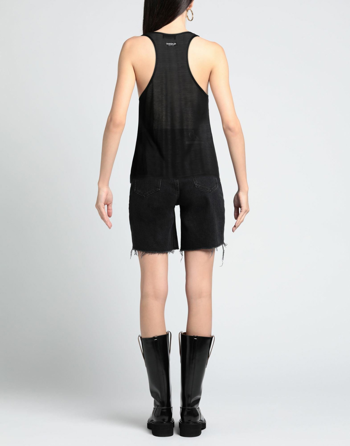 Dondup Womens Tank top in Black