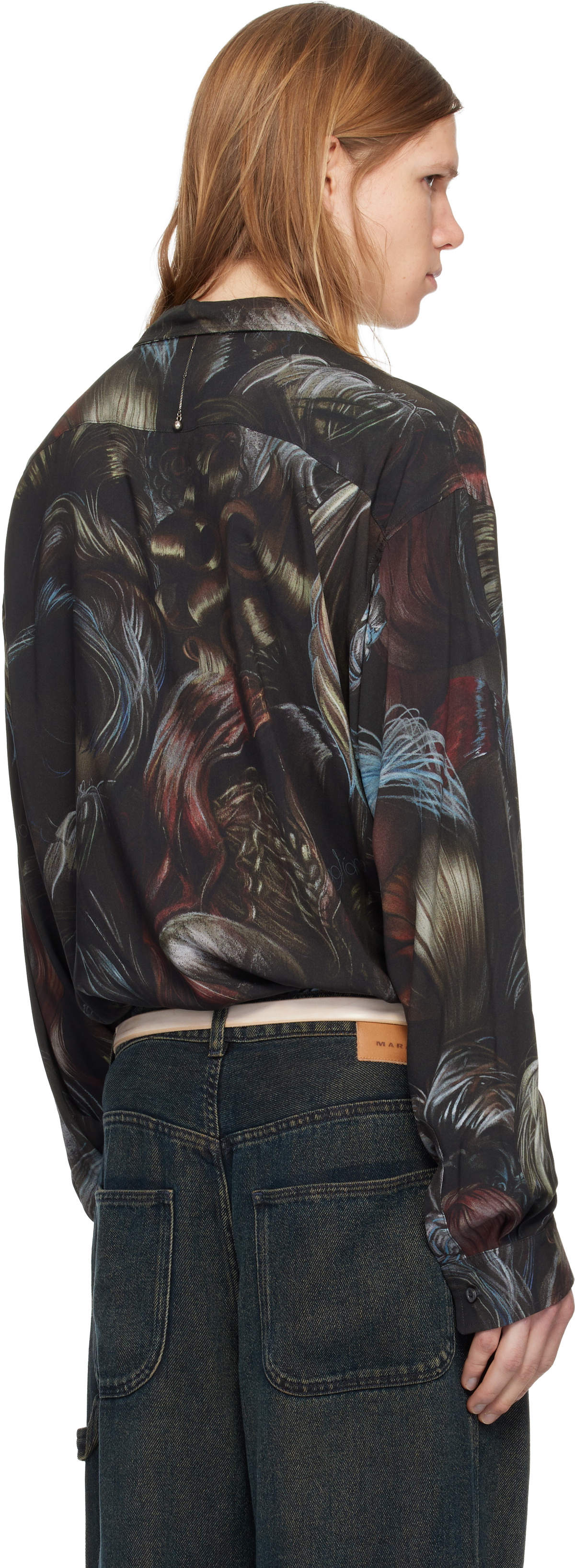 Magliano Brown Wig Shirt