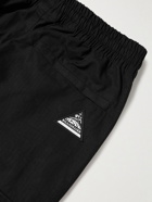 Billionaire Boys Club - Straight-Leg Logo-Appliquéd Cotton-Ripstop Cargo Trousers - Black
