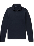 Fusalp - Oliver Merino Wool Half-Zip Sweater - Blue